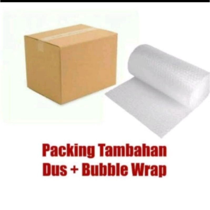 

BUBLE WRAP TAMBAHAN PAKING AGAR LEBIH AMAN