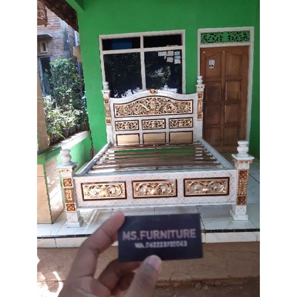 Dipan Jati Model Rahwana. / Tempat Tidur Jati. / Dipan Ukir Jepara. / Dipan Rahwana / Dipan Ukir / T