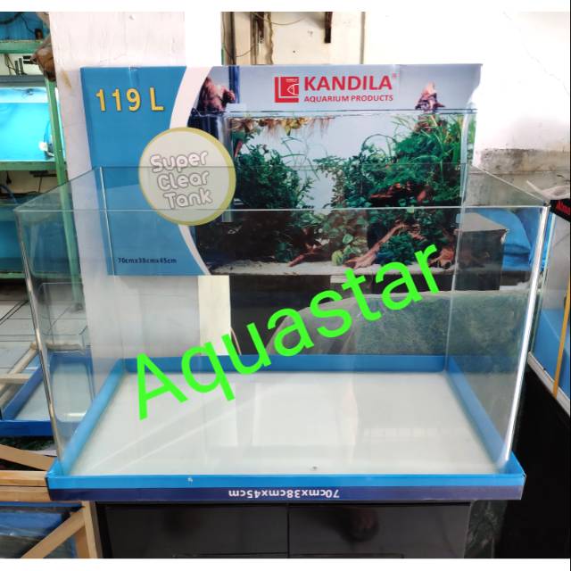 (TERBARU) Aquarium Bending Kandila 70cm / 119L