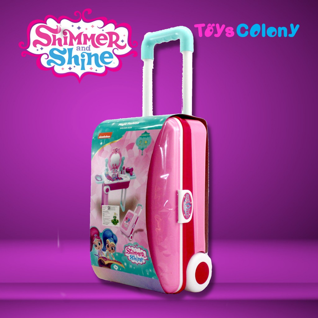 MAINAN MAKE UP ANAK KOPER NEW MAGIC FASHION SHIMMER AND SHINE SHS 008-923A