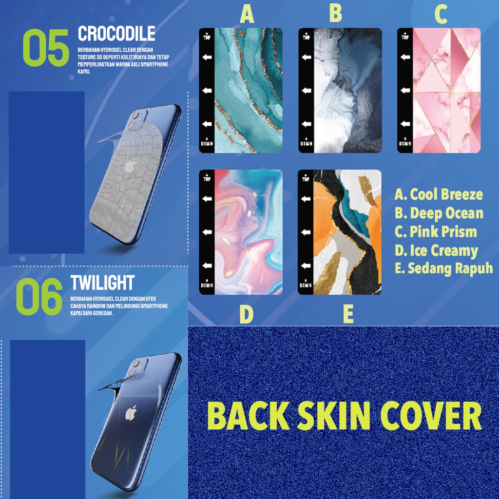 Luna Hydro Gel Screen Guard Protector Apple iPhone Samsung Xiaomi OPPO VIVO Hydrogel Anti Gores
