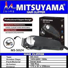 Mesin cukur rambut mitsuyama ms-5024