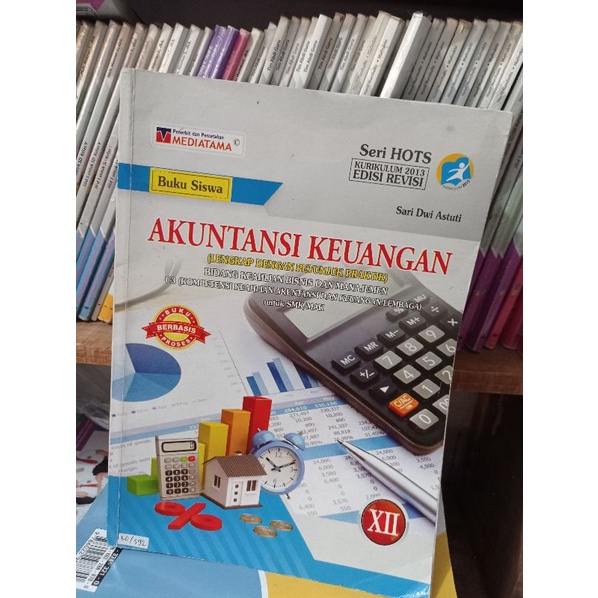 buku bekas AKUNTANSI KEUANGAN untuk smk kelas xii MEDIATAMA