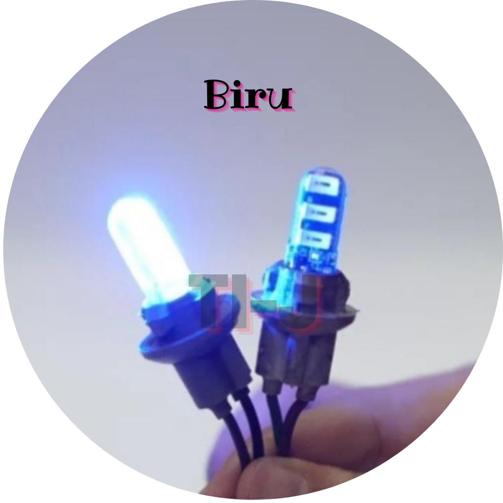 2pcs Lampu Sen Sein Senja Jelly Led Warna Merah,Biru,Kuning,Hijau,Putih,Pink Bsa Untuk SpeedoMeter