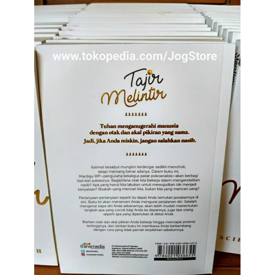 Buku Tajir Melintir   Mardigu WP Diskon