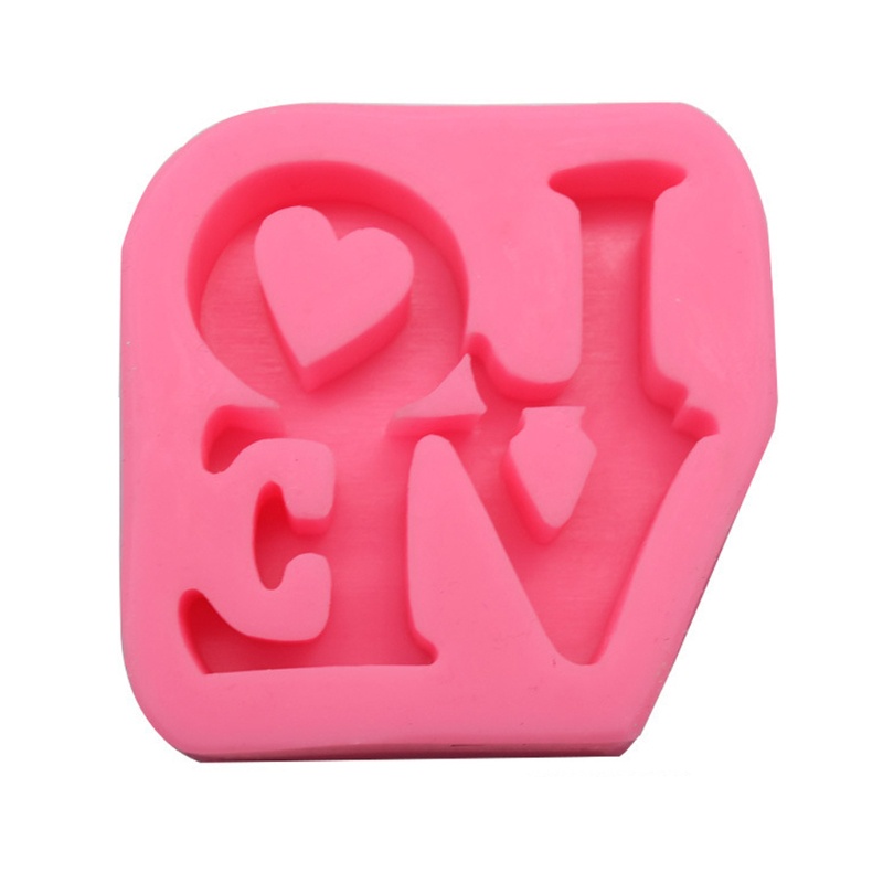 SIY  Love Letter Silicone Mold Love Resin Mold Love Sign Word Epoxy Resin Molds Tools