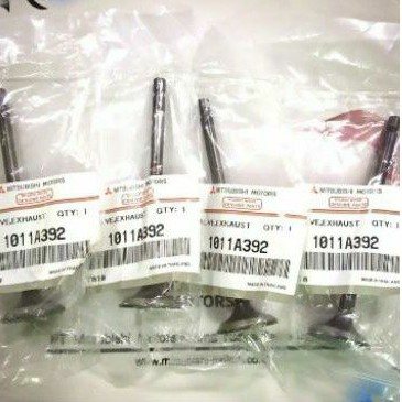 klep api valve exhaust pajero sport strada triton asli original