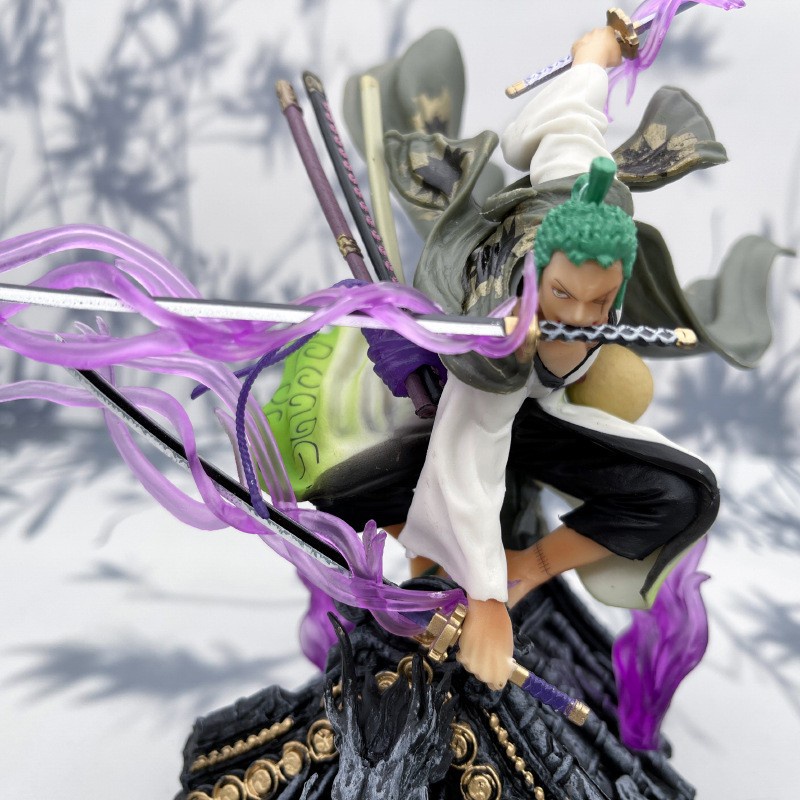 Pajangan action figure anime one piece zoro