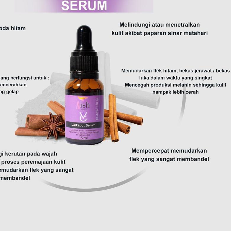 ♠ Serum AISH KOREA Acne / Darkspot / Brightening | Aish serum | Serum Aish Original 100% Bpom ♦