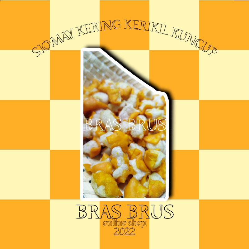 

Siomay kering kerikil kuncup