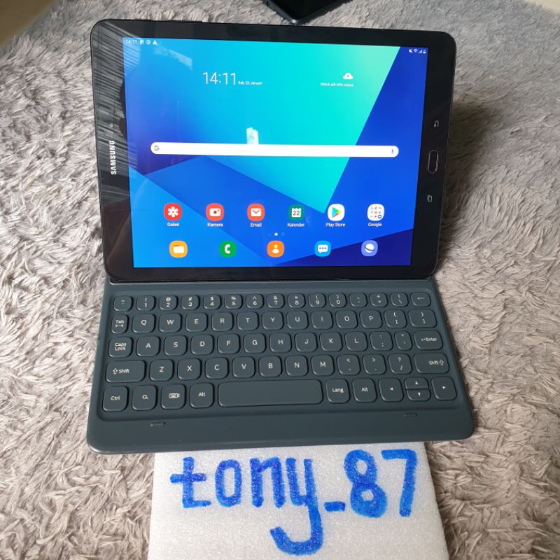 Samsung Tab S3 9.7inch T825 4/32gb second mulus + keboard original-+ keyboard original