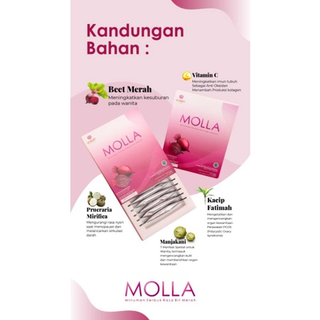 

Molla#Minuman#Kesehatan#Wanita#Program#Hamil#Nyeri#Haid#Menopouse#Harga#Eceran