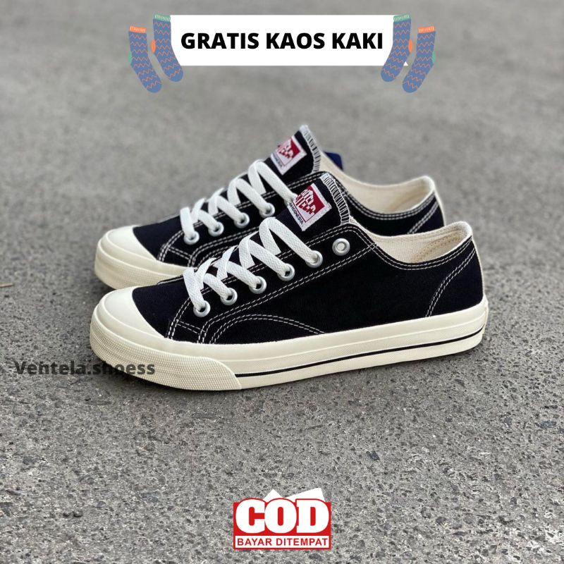 Ventela Basic Low Black Natural Original