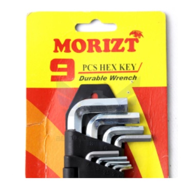 MORIZT Kunci L set 9 Pcs Panjang Ballpoint / Kunci L Panjang 9 pcs &amp; MODEL L BINTANG