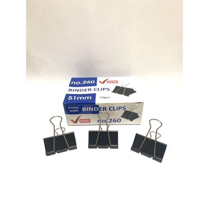 

binder clip v one no 260 / binder clip no 260 / v one