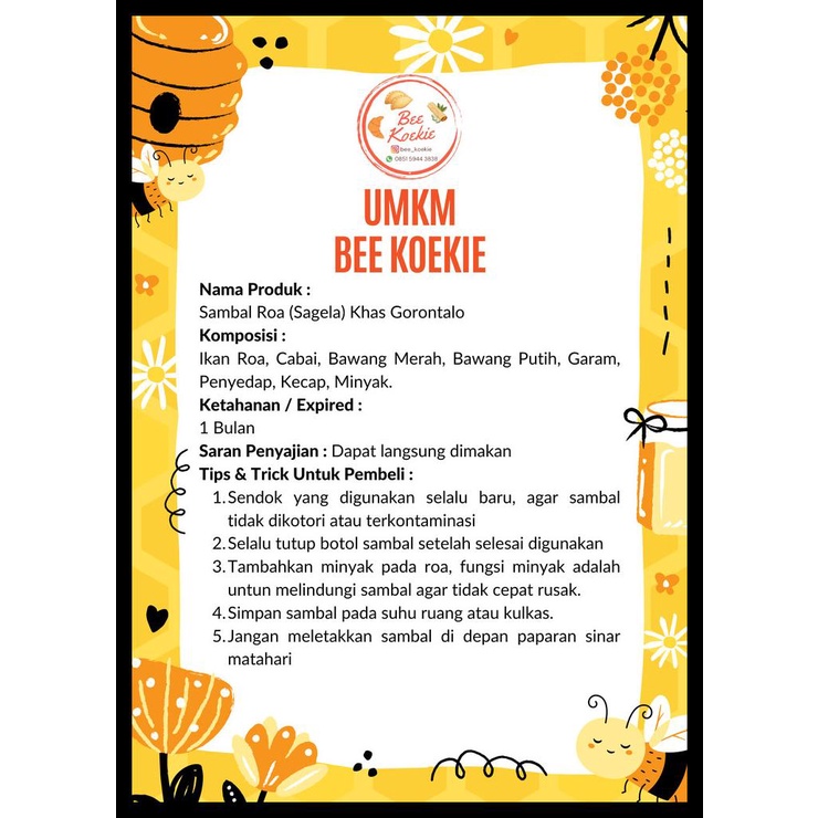 

Sambal Ikan Roa Pedas Bahan Asli Manado Gorontalo Tanpa Tomat 250 Gram