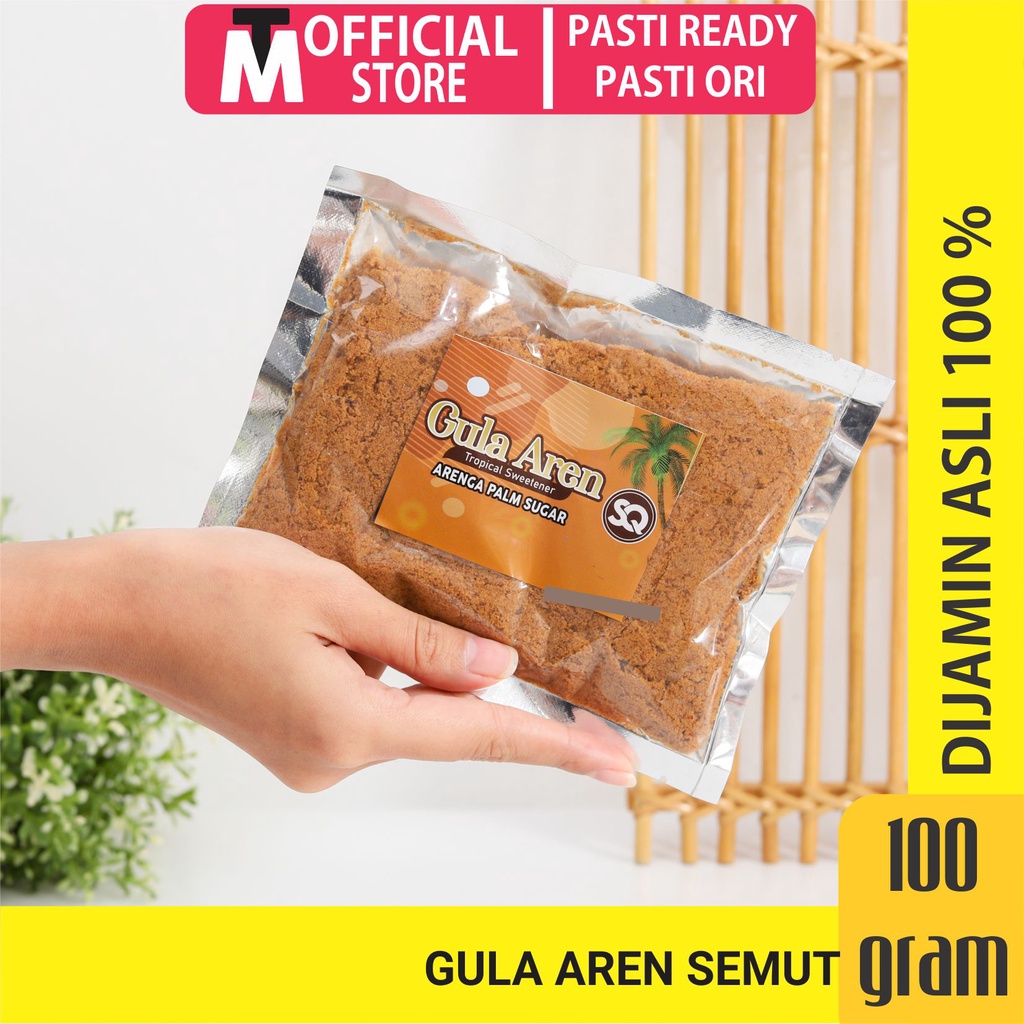 ILFAZY FOOD Gula Aren Semut Organik Murni 100 gram