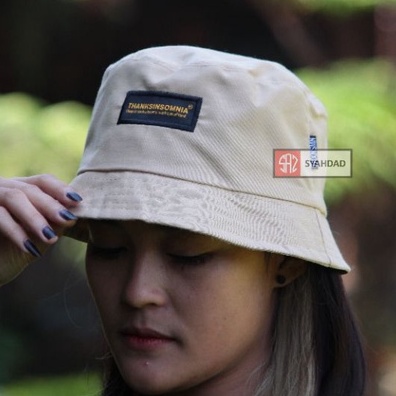 topi bucket dewasa pria wanita topi bucket thanksomnia bordir distro topi bucket premium