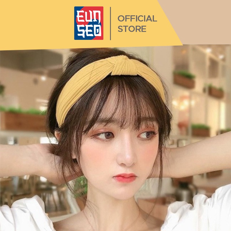 Bando Bandana Simpul Hair Accessories Style Fashion Korea Bando Wanita Import EUNSEO