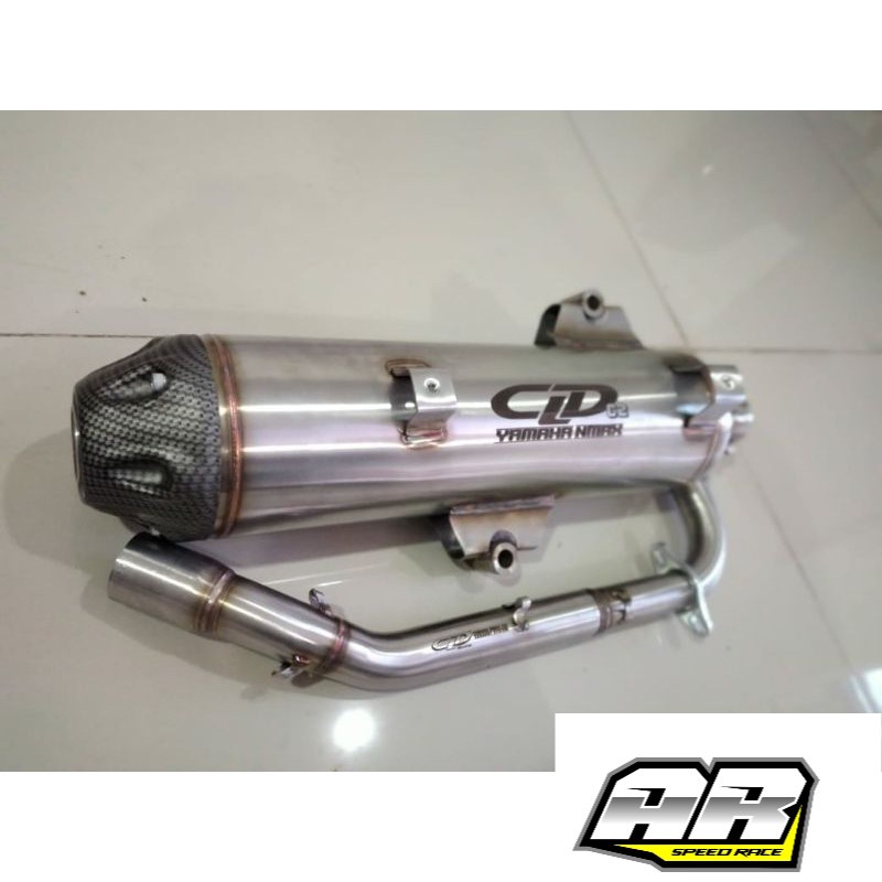 KNALPOT CLD STD RACING C2 STAINLESS NMAX AEROX155 ORIGINAL