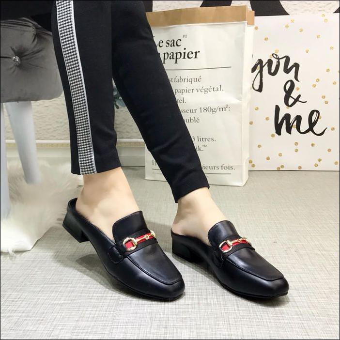 SEPATU GUCCI FLAT SHOES SELOP GUCCI IMPORT 100%