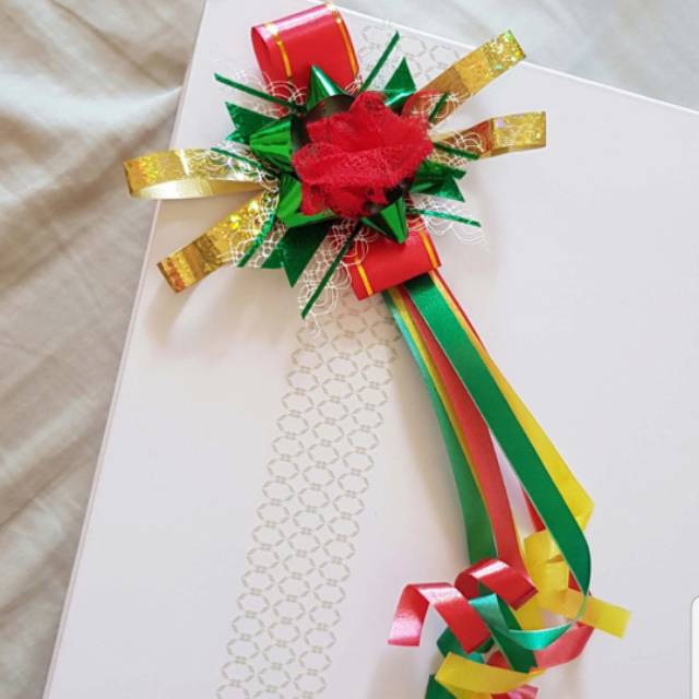 

Pita Hias Parcel Tri Warna