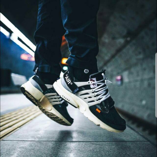 SEPATU NIKE AIR PRESTO X OFF WHITE PREMIUM ORIGINAL. SNEAKERS CASUAL PREMIUM. SEPATU NIKE MURAH