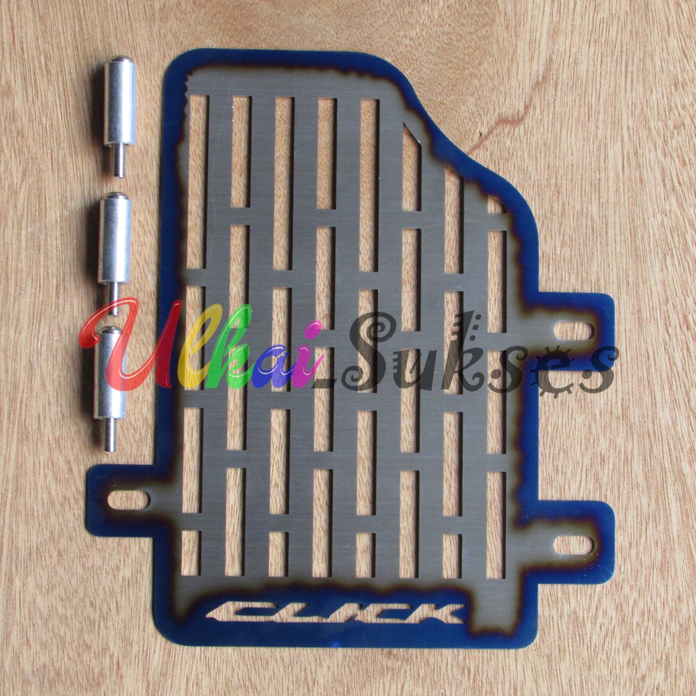 Tutup Radiator l Cover Radiator Variasi Nmax Aerox Adv150 Vario150 PNP New Mutan Bahan Plat Besi Dan Cat Asli Bakaran Murah