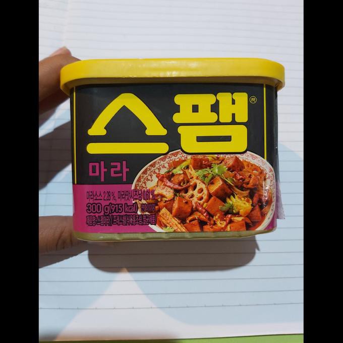 

Terhot! Cj Spam Mala Flavored Luncheon Meat 300Gr