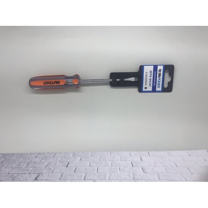 Obeng Min 5x100mm / Screwdriver Mcpower /Obeng MIN mc power Obeng -