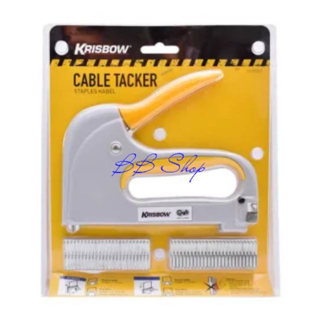 

Krisbow Stapler Cable Tracker / Stapler Kabel