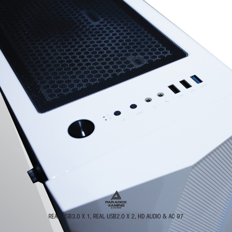 CASING PC PARADOX GAMING SPICA 2 FAN RGB + LED STRIP