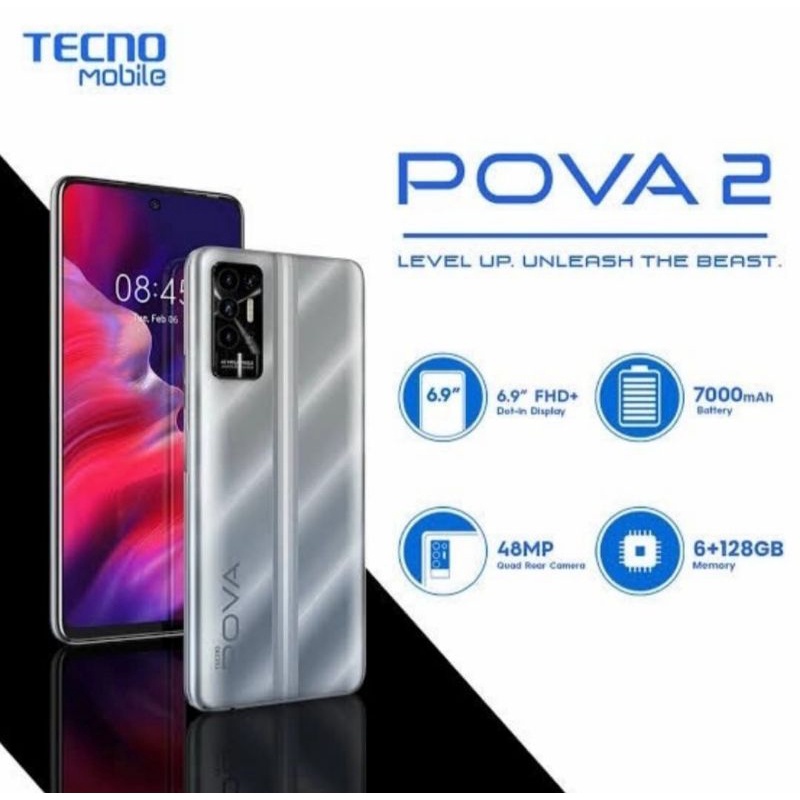 tecno pova 2 6/128