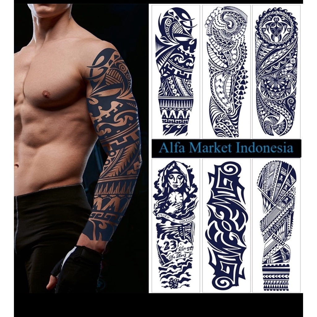 TATTO SEMI PERMANEN 3D TAHAN LAMA/TATTO TEMPORER