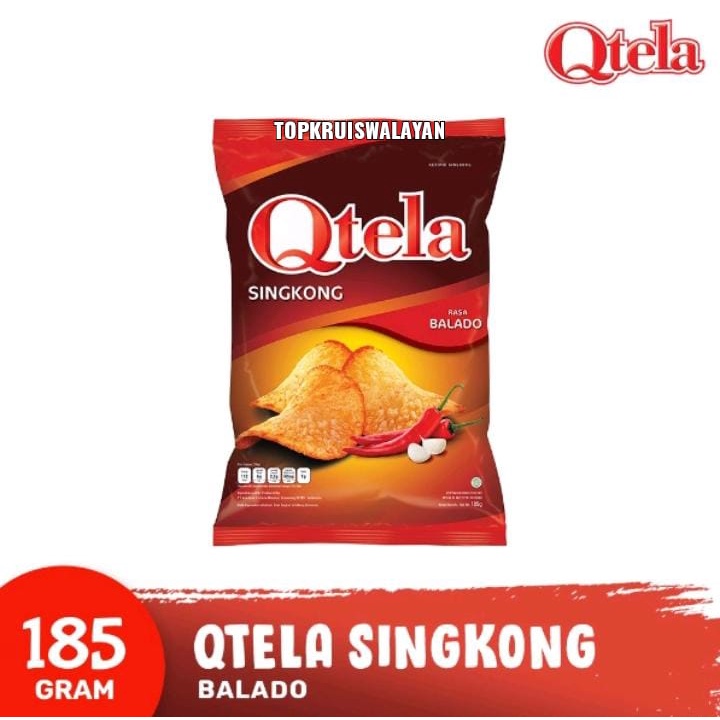 

Snack QTELLA Singkong Rasa Balado 185gr