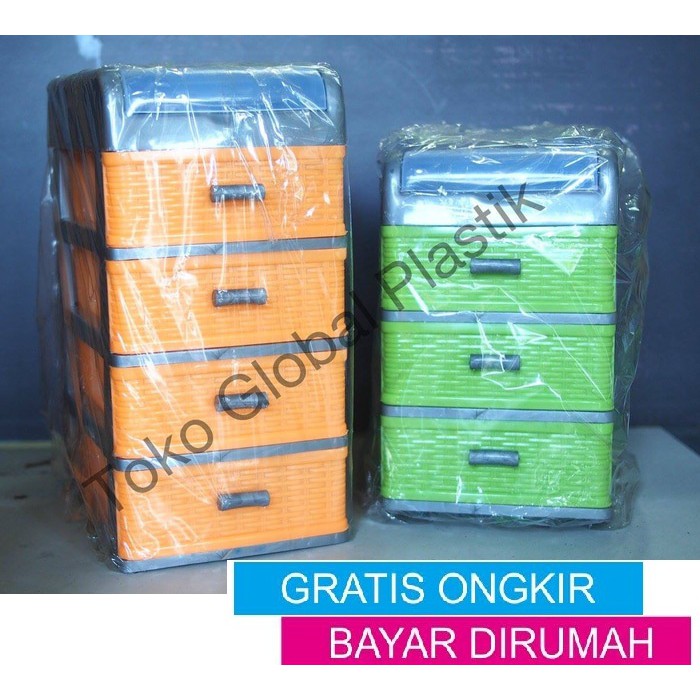 Laci Susun 3 Kecil  / Laci Mini / Mini Container / Laci Plastik / Lemari / Tempat Obat / Laci Kecil