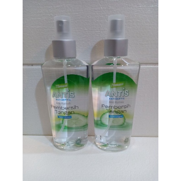 antis hand sanitizer spray 200 ml timun