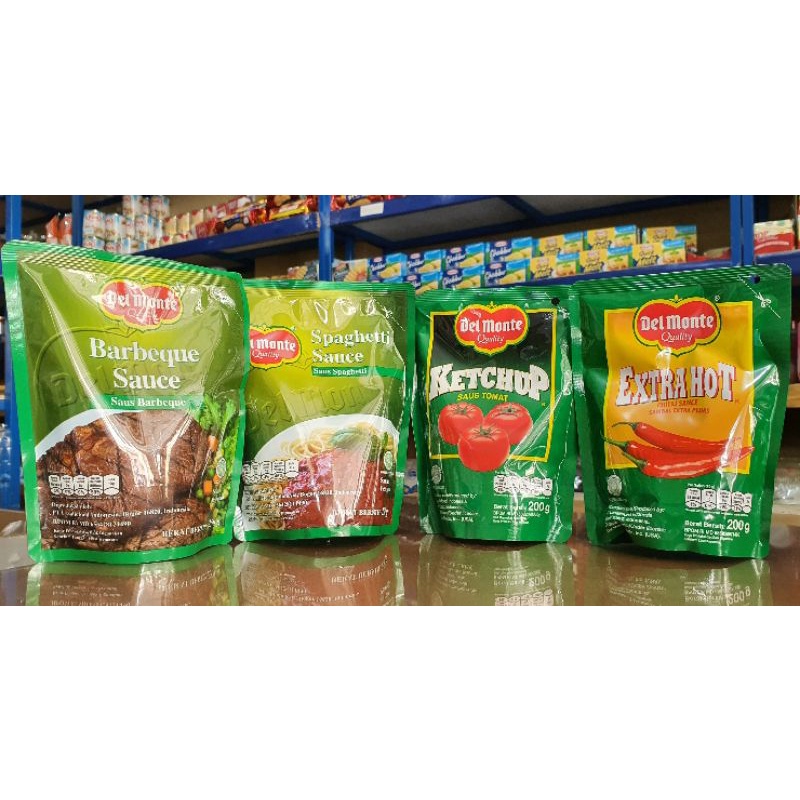 

DELMONTE SAUS TOMAT SAMBAL EXTRA PEDAS DEL MONTE SAUS BARBERQUE POUCH BUMBU DAPUR BUMBU MASAK BUMBU INSTAN MURAH