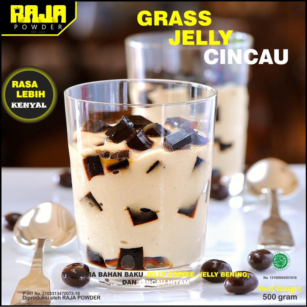 

Topping Bubuk Grass Jelly & Cincau Powder 500 gram
