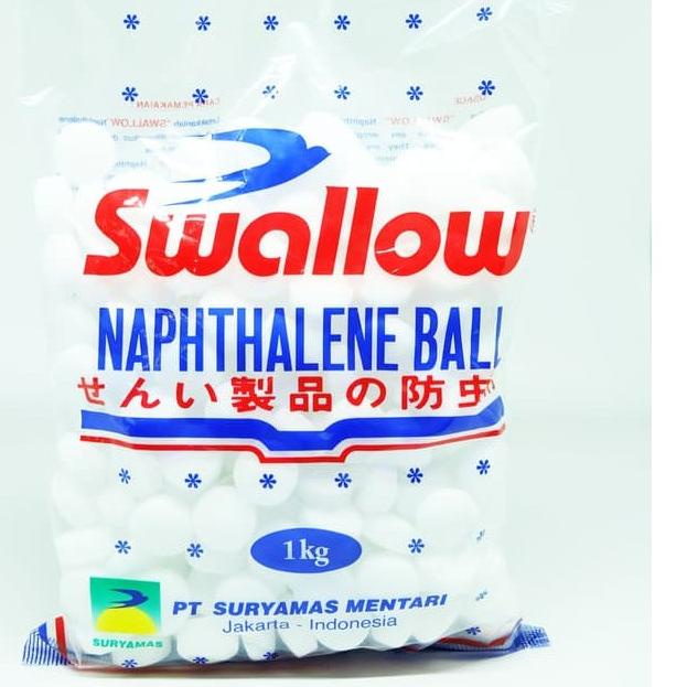 ☼ Swallow Napthalene 300 gr, 500 gr, 1000 gr - Kapur Barus - Kamper ☚