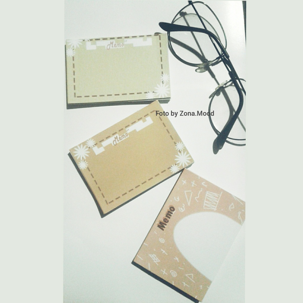 

Memopad Sweet Brown | Memopad Dekorasi