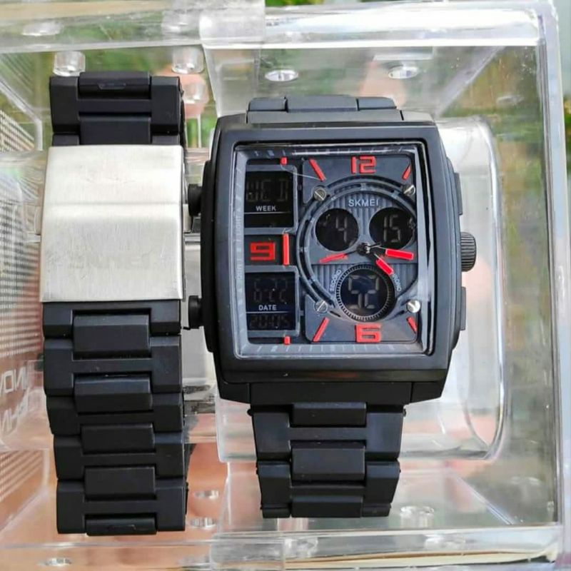 JAM TANGAN SKMEI 1274 TERLARIS PILIHAN WARNA FAVORIT KESUKAAN JAM TANGAN SKMEI TERLARIS DUALTIME ANTI AIR OUTDOOR