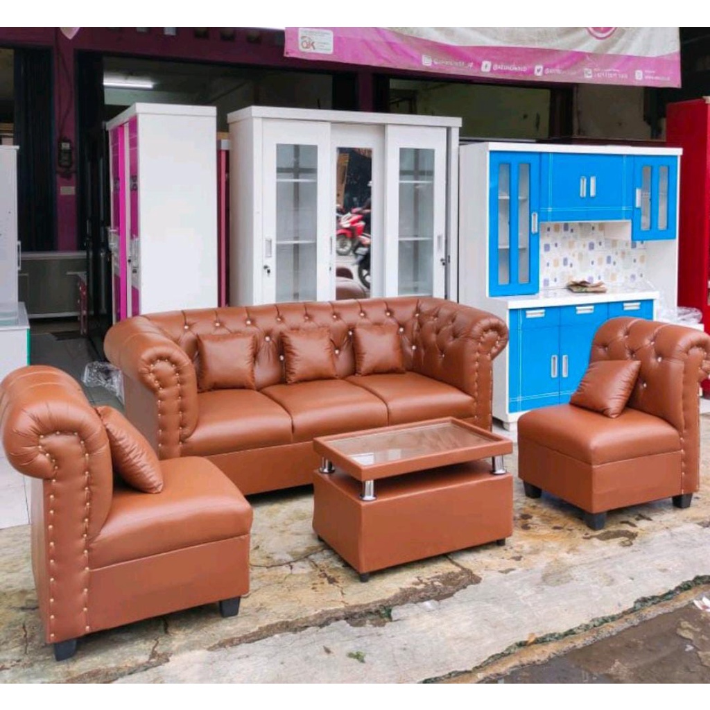 SOFA 311 /SOFA CHESTERFIELD /SOFA MINIMALIS / SOFA KANCING