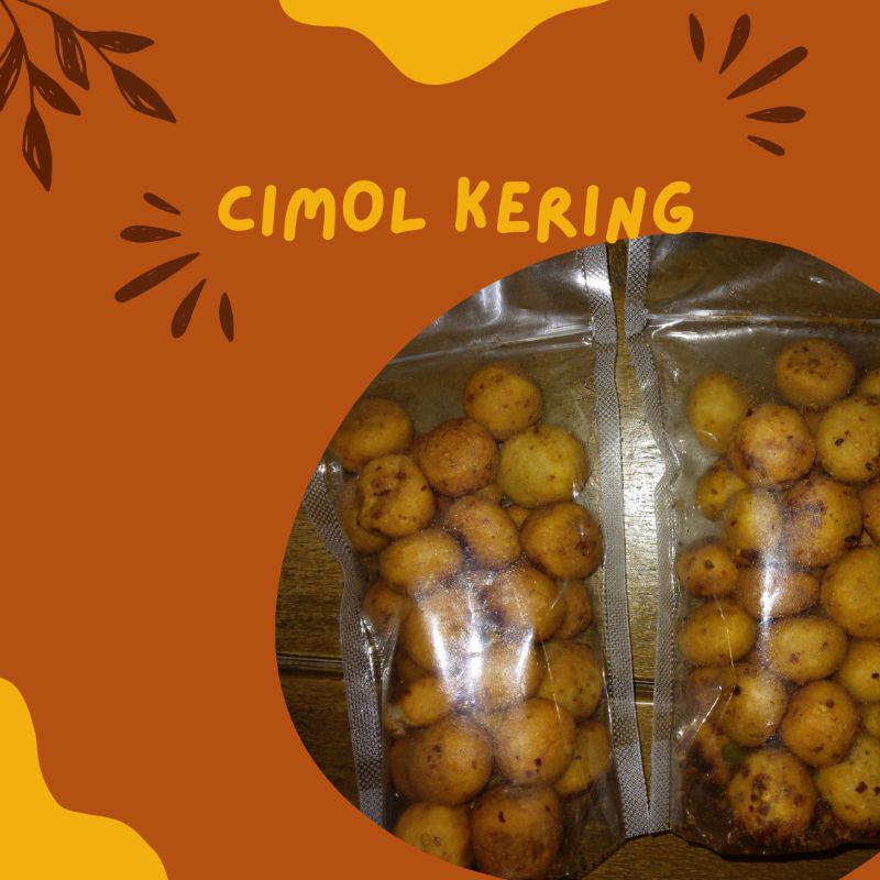 cimol kering makanan ringan 100gr