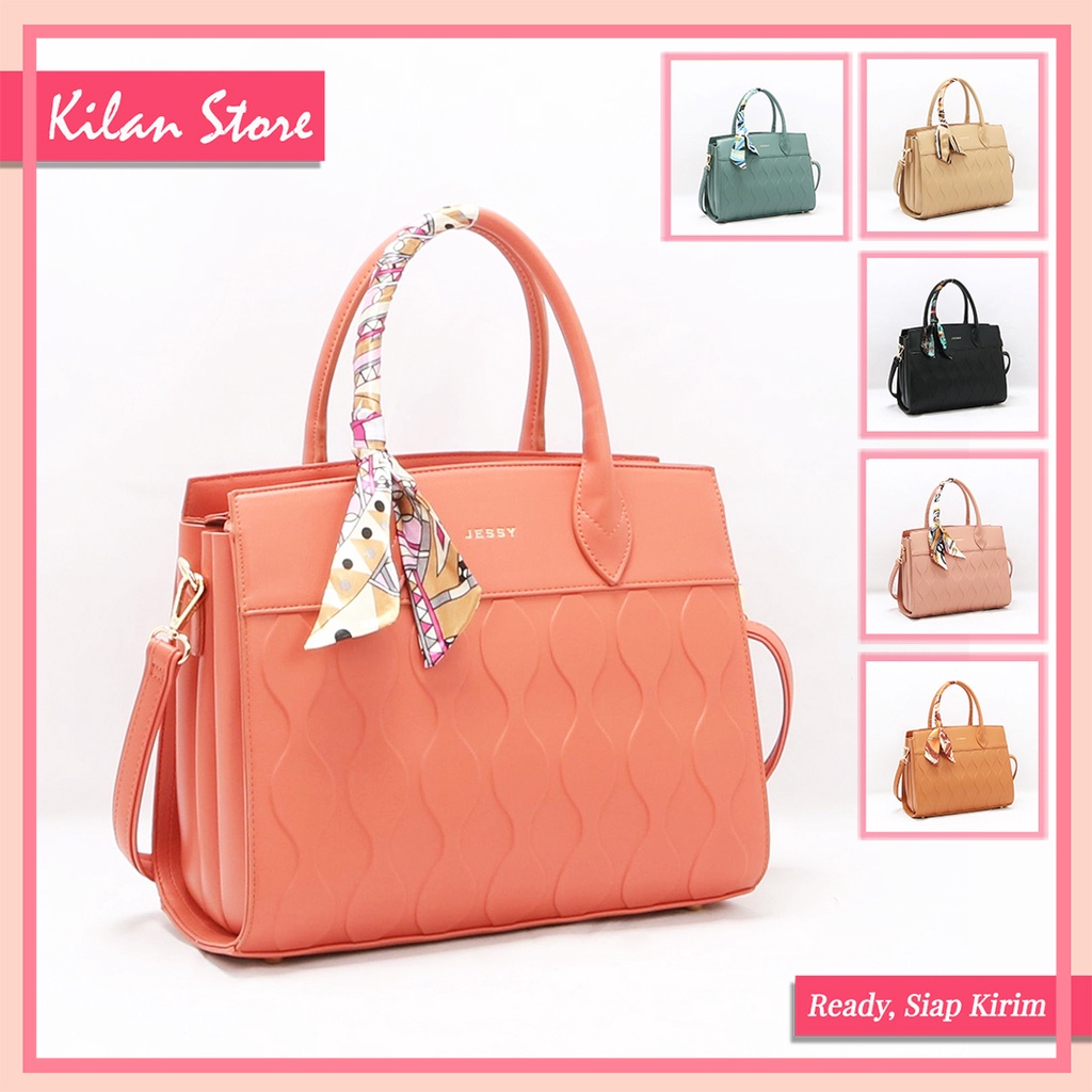 Tas Wanita Humaira 7269 - Tas Fashion Wanita Jessy Hand Bag Wanita Ukuran Besar Tas Import Wanita