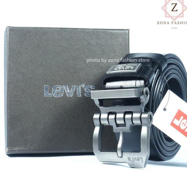 wnkr ikat pinggang pria / gesper import / sabuk kulit asli levis 501 clasic 4ccn