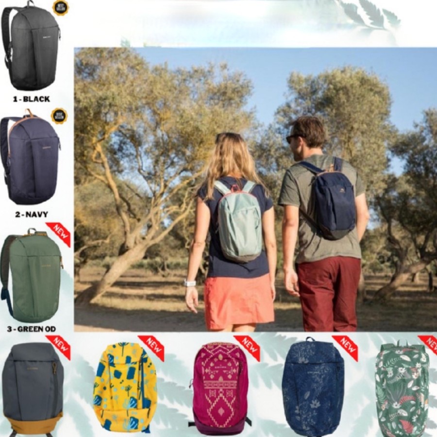 Tas Ransel 10 Liter Outdoor Decathlon Hiking Camping Travel BAGS sport