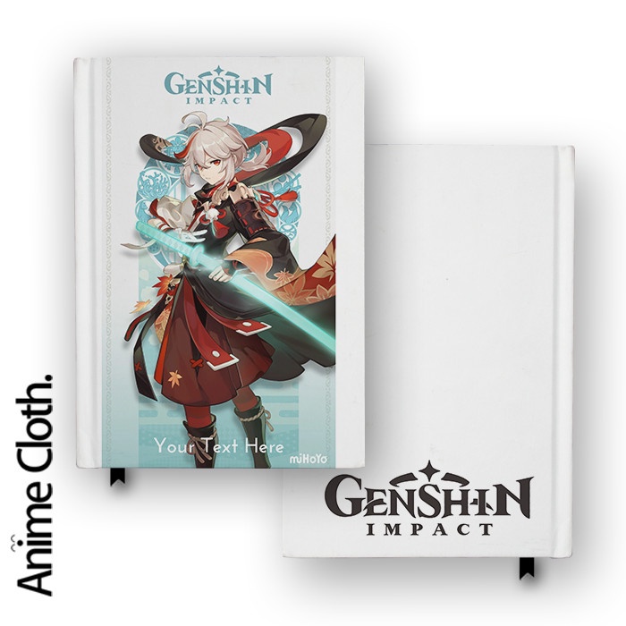 

Buku Catatan Notebook Genshin Impact Kazuha Diary Custom Hardcover