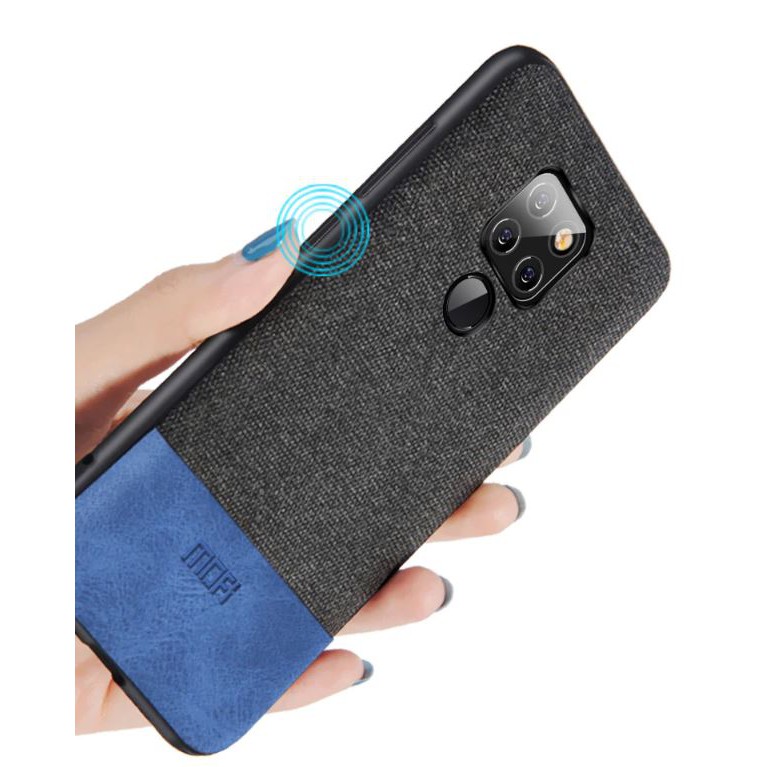 Huawei Mate 20 MOFi Fabric Design Jeans Silicone Case Original