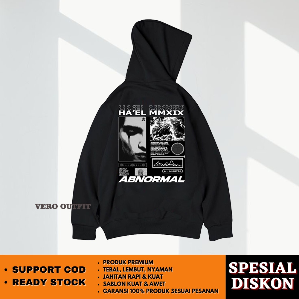 Jacket Hudie Hody Jemper Jepang Japan Style Cowok Cewek Pria Wanita Keren Import Jumbo LD 130 140 15